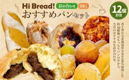 【ふるさと納税】Hi Bread ! おすすめパン（Big） 12個前後 セット