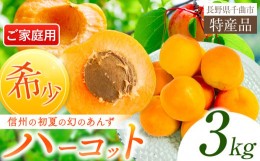 【ふるさと納税】家庭用あんずハーコット 3kg