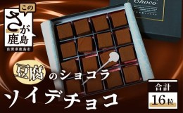 【ふるさと納税】ソイ・デ・チョコ（おとうふショコラ）1箱 16粒 A-138 バレンタインデー ホワイトデー 本命 義理チョコ チョコ チョコレ