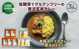 【ふるさと納税】刺激的なスパイスがクセになる 本格スパイスカレーライス５食　原点のEセット [?5530-0393]