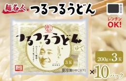 【ふるさと納税】麺名人 つるつるうどん 30食 個包装 099H2514