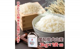 【ふるさと納税】7-2_【お米農家のお米３kg】つきたてのお米をお届け（３kg×１袋）＊ココトモファームで育てたお米 ｜米 3kg 3キロ お米