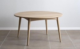 【ふるさと納税】【FILE FURNITURE WORKS】ダイニングテーブル（DT-8 Round Table）