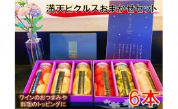 【ふるさと納税】満天ピクルスおまかせ6本セット