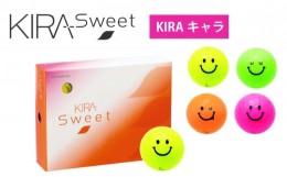 【ふるさと納税】ゴルフ ゴルフボール カラーボール KIRA SWEET KIRA キャラ 1ダース レディース 高反発 高輝度 イエロー ピンク オレン