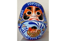 【ふるさと納税】【仙台張子】松川だるま 大黒様 8寸（24cm）　【民芸品・工芸品・伝統技術・仙台張子・縁起物】