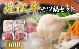 【ふるさと納税】近江牛 モツ鍋 セット 600g 冷凍 ( 近江牛 もつ 鍋 切り落とし もつ鍋 てっちゃん こてっちゃん 和牛 黒毛和牛 ブランド