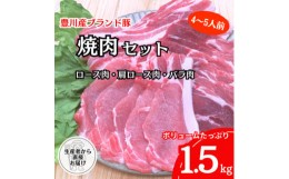 【ふるさと納税】＜生産者から直送＞豊川産豚肉「とよかわみー豚」　焼肉セット【1478988】