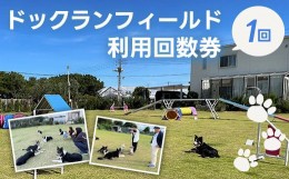 【ふるさと納税】 ドックランフィールド利用回数券（1回）  ふるさと納税  ドッグラン 利用券 チケット 犬 イヌ 千葉県 白子町 送料無料 