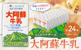 【ふるさと納税】大阿蘇 牛乳 250ml 24本入り