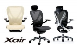 【ふるさと納税】747-1_Inaba OfficeChair 「Xair（エクセア）」（エッグシェル） | チェア 椅子 リクライニング イナバ オフィス PC 事