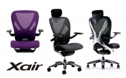 【ふるさと納税】747-1_Inaba OfficeChair 「Xair（エクセア）」（ノーブルバイオレット） | チェア 椅子 リクライニング イナバ オフィ