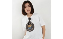 【ふるさと納税】館山市 マンホールTシャツ 白 Sサイズ【1489866】