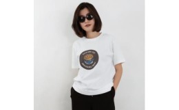 【ふるさと納税】館山市 マンホールTシャツ 白 XLサイズ【1489870】