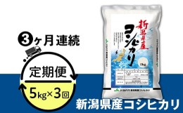 【ふるさと納税】23-K53R5【3ヶ月連続お届け】新潟県中条産コシヒカリ5kg