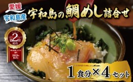 【ふるさと納税】鯛めし  4食 セット 辻水産 真鯛 鯛 マダイ タイ 冷凍 真空パック お手軽 刺身 お刺身 お刺し身 刺し身 漬け丼 郷土料理