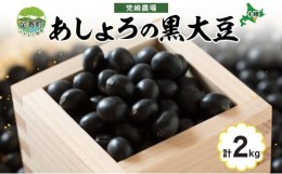 【ふるさと納税】北海道 令和5年産 黒大豆 1kg×2袋 計2kg 黒豆 大豆 豆 まめ マメ 国産 十勝 和食 煮豆 ケーキ パウンドケーキ パン お