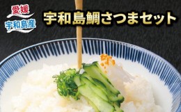 【ふるさと納税】宇和島 鯛 さつま セット 140g×4 ファインフードシステム さつま 鯛 たい 味噌 丼 ごはん 麦味噌 みそ 冷凍 簡単調理 