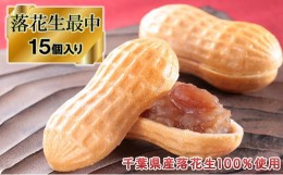 【ふるさと納税】楽花生最中15個入り【お菓子・スイーツ・焼菓子・最中・もなか・モナカ】[?5346-0031]