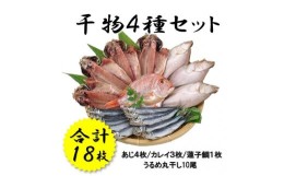 【ふるさと納税】(1047)干物 山口県産 干物セット アジ開き カレイ 連子鯛 うるめ丸干し 詰合せ 新鮮