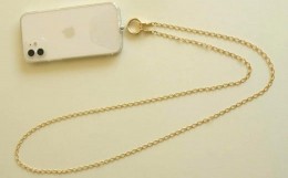 【ふるさと納税】[Cherieオリジナルスマートフォンショルダー] smartphone shoulder - perch - / gold