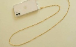 【ふるさと納税】[Cherieオリジナルスマートフォンショルダー] smartphone shoulder - shine - / gold