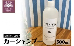 【ふるさと納税】多性能カーシャンプーType7 500ml×1本