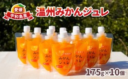 【ふるさと納税】無添加 本気の 温州みかん ジュレ 10個 山本みかん みかん 南柑20号 温州 ゼリー デザート スイーツ 加工品 果物 フルー