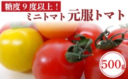 【ふるさと納税】赤崎元服トマト フルーツトマト 500g 野菜 ミニトマト