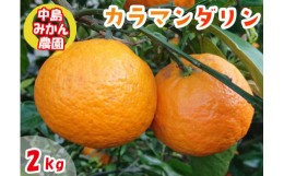 【ふるさと納税】春 みかん カラマンダリン 家庭用 2kg｜みかん 蜜柑 旬 わけあり 訳あり 甘い 柑橘 果物 フルーツ 糖度 愛媛 松山