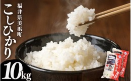 【ふるさと納税】【先行予約】【令和6年産・新米】米 コシヒカリ 計10kg （5kg × 2袋）精米 福井県美浜町産 【2024年12月下旬発送予定】