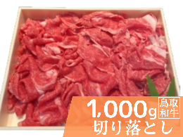 【ふるさと納税】鳥取和牛切り落とし 計1kg 500g×2 鳥取県産 ご当地ファーム大山望 MK9 1006