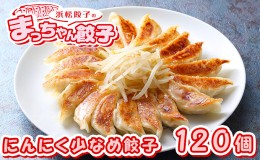 【ふるさと納税】浜松餃子のまっちゃん餃子にんにく少なめ餃子40ヶ入り×3袋　計120ヶセット【配送不可：沖縄県・離島】