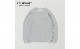 【ふるさと納税】《2》【KEYMEMORY 鎌倉】キーメモリースウェットss24 GRAY