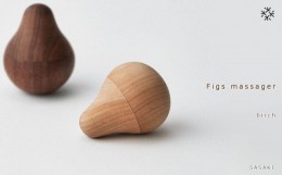 【ふるさと納税】【父の日ギフト】Figs massager 　birch/SASAKI【旭川クラフト(木製品/ツボ押し)】フィグス マッサージャー / ササキ工