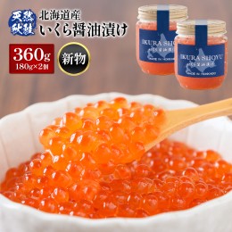 【ふるさと納税】【天然秋鮭 】 北海道産いくら醤油漬け400g(200g×2) 数量限定 国産 天然 さけ いくら 秋鮭 いくら丼 小分丼 海鮮 卵 魚