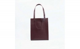 【ふるさと納税】【トートバッグ(M)】2way Tote bag Medium　カラー：Wine