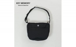 【ふるさと納税】【KEYMEMORY 鎌倉】ラージショルダーバッグ　BLACK