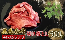 【ふるさと納税】牛肉 切り落とし 500g 焼肉 A5 黒毛和牛 阿波華牛 赤身 ロース 肩 モモ 冷凍 すき焼き 牛丼 BBQ 牛しゃぶ 野菜炒め 肉じ