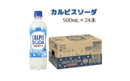 【ふるさと納税】カルピスソーダ（500mL×24本）013-005