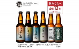 【ふるさと納税】胎内高原ビール6種12本セット