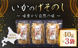 【ふるさと納税】いかのげそのし 3個 ふるさと納税 人気 おすすめ ランキング いか イカ 烏賊 いかげそ イカゲソ するめ スルメ つまみ 