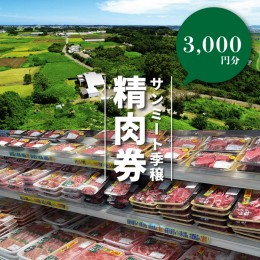 【ふるさと納税】サンミート季穣　精肉券3,000円分 K16_0102