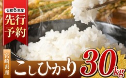 【ふるさと納税】令和6年産 新米 こしひかり 30kg （白米） 宮崎県産 |  ( ５kg × ６袋 ）米 こめ お米 おこめ 精米 白米 宮崎県 五ヶ瀬