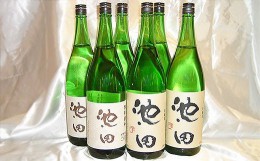 【ふるさと納税】純米吟醸原酒池田 1800ml 2本 特別純米酒池田 1800ml 4本 合計6本セット FY22-570