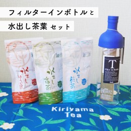 【ふるさと納税】土佐霧山茶 水出し緑茶 フィルターインボトル セット ハリオ フィルターインボトル