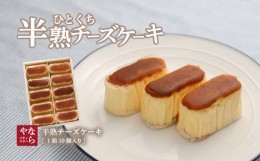 【ふるさと納税】【ギフト用】半熟チーズケーキ1箱（10個入り）