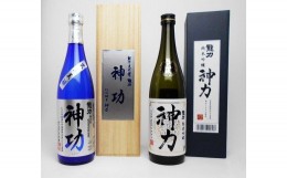 【ふるさと納税】F-25 【日本酒】 龍力　純米大吟醸　神功720ml・純米吟醸　神力720ml