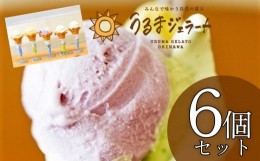 【ふるさと納税】うるまジェラート　6個セット