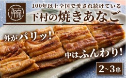 【ふるさと納税】焼あなご(2〜3串)《 串焼き 天然 蒲焼き あなご丼 穴子丼 送料無料 お取り寄せ 美味しい パリパリ おすすめ プレゼント 